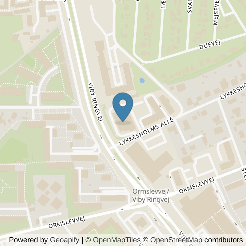 Map: location of PureGym Viby J Lykkesholms Allé in Viby J