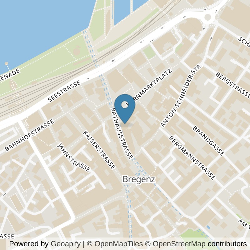 Map: location of purfitness Bregenz in Bregenz
