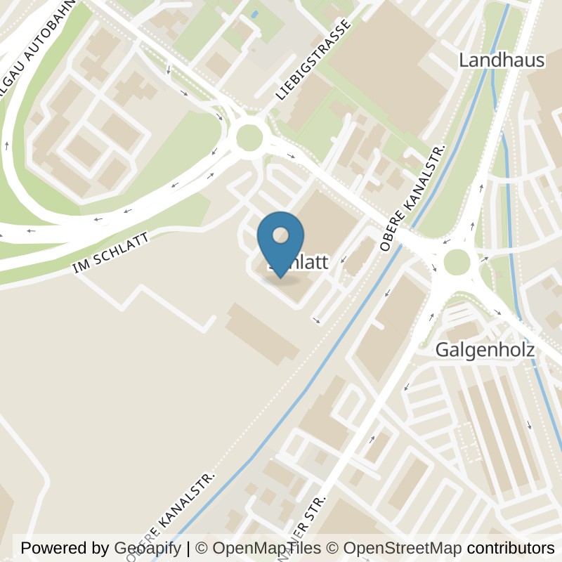 Map: location of purfitness Hohenems in Hohenems