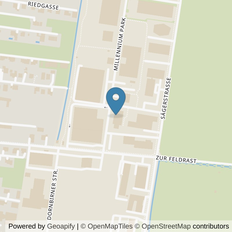 Map: location of purfitness Lustenau in Lustenau