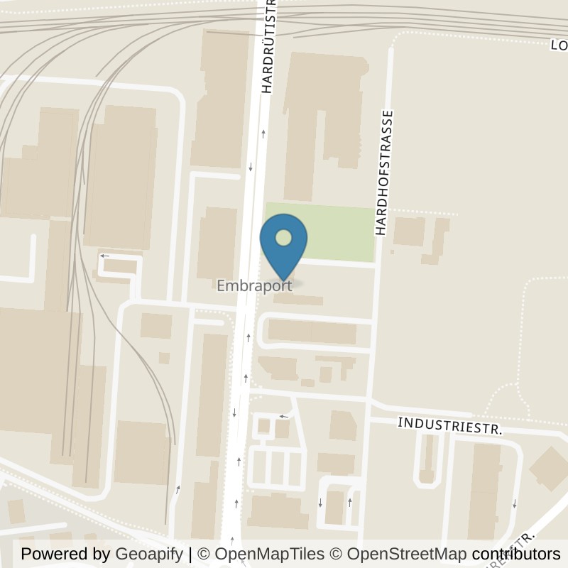Map: location of r-nold fitness Club Embrach AG in Embrach