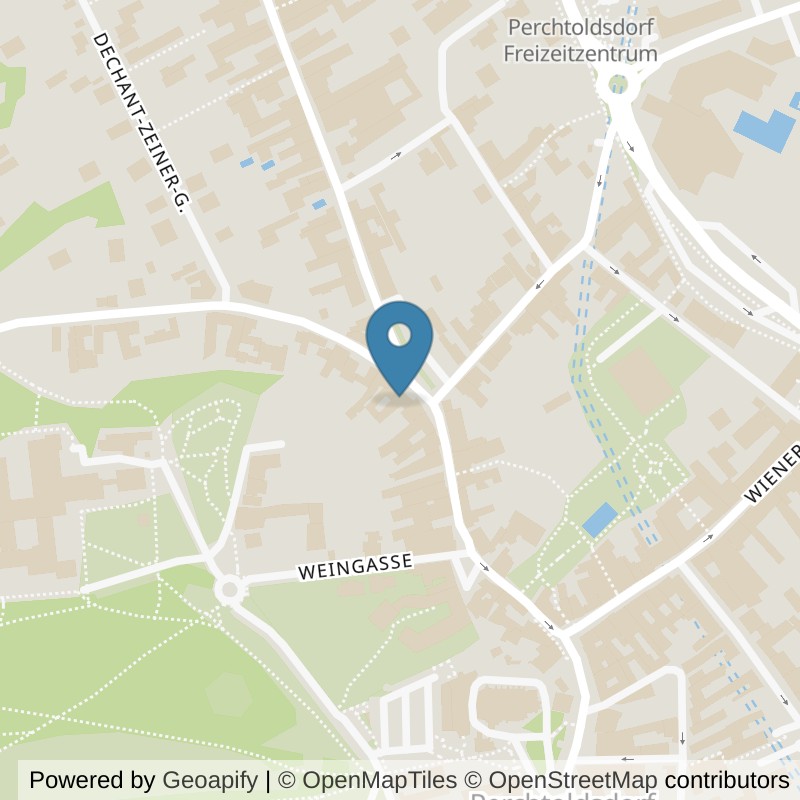 Map: location of raum. - Sophie Frimmel in Perchtoldsdorf
