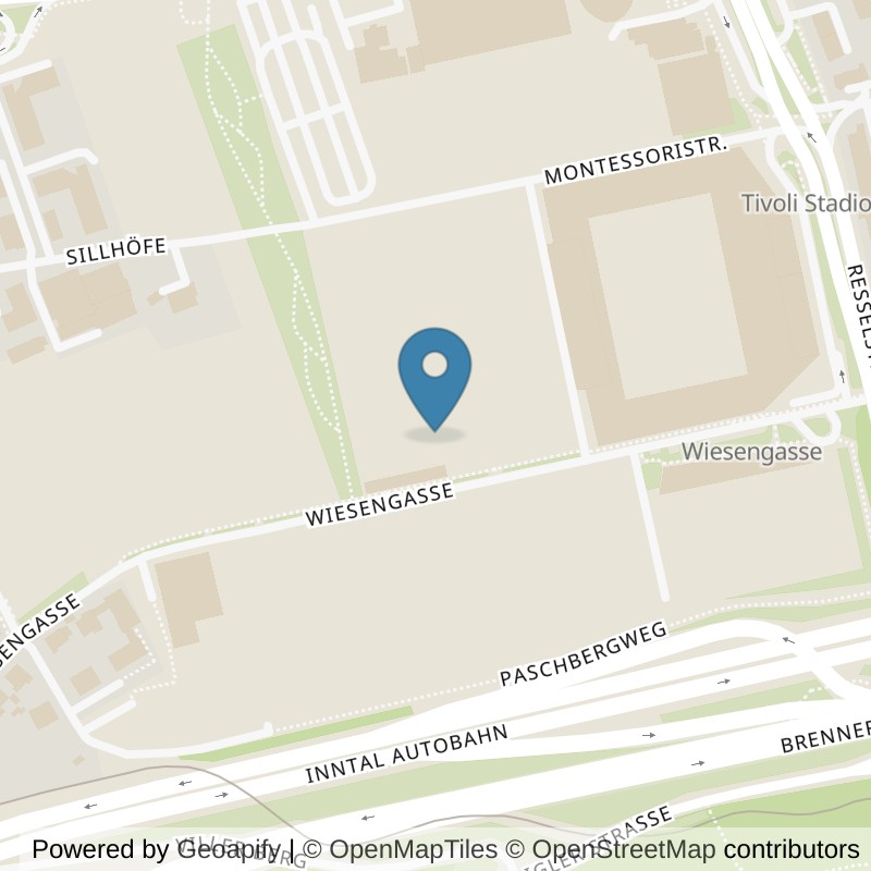 Map: location of Realfits in Innsbruck