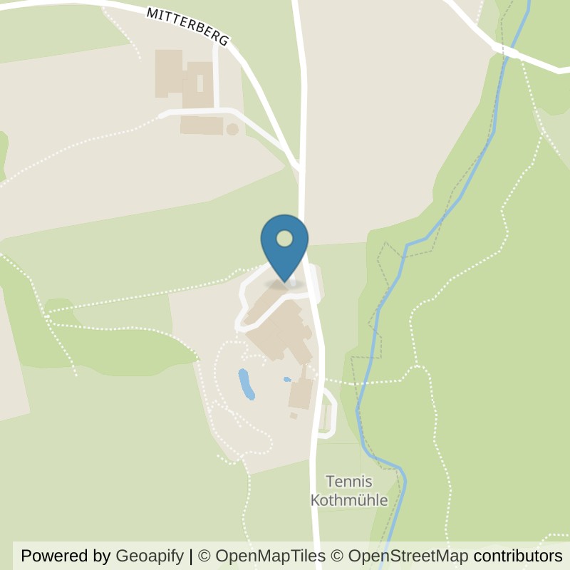 Map: location of RelaxResort Kothmühle in Neuhofen an der Ybbs
