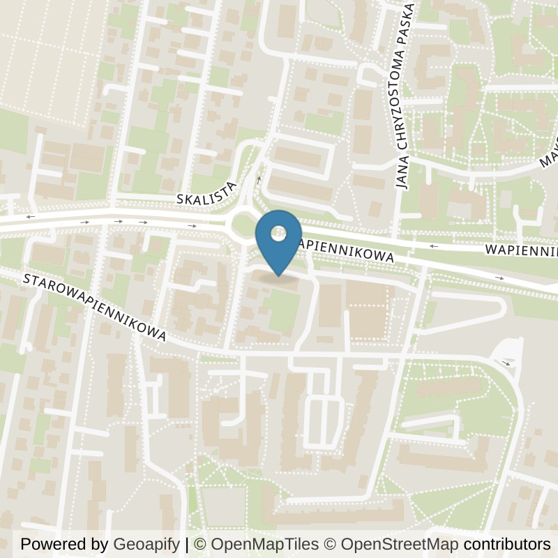 Map: location of RMG GYM Kielce Kochanowskiego 8 in Kielce