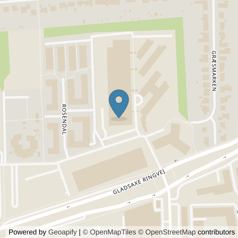 Map: location of SATS Søborg in Søborg