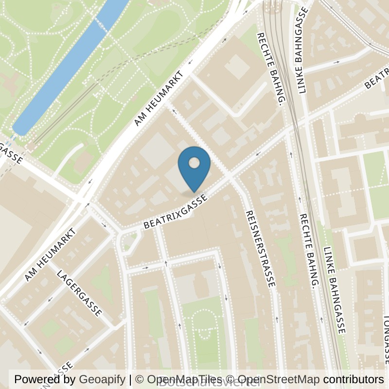 Map: location of SAYYES women's Gym in Wien