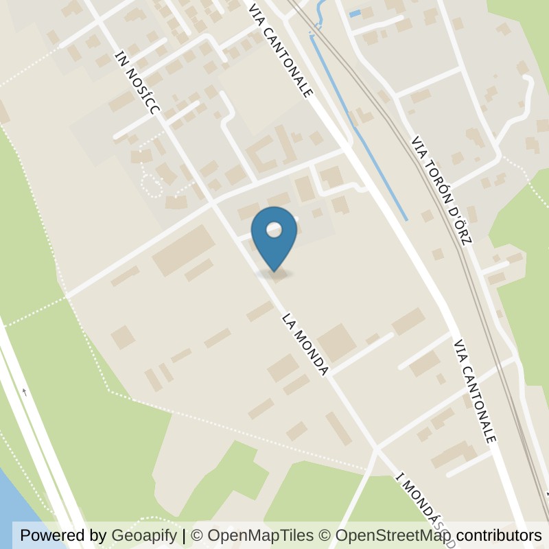 Map: location of Schena Factory Gym Sagl 1.0 in Osogna