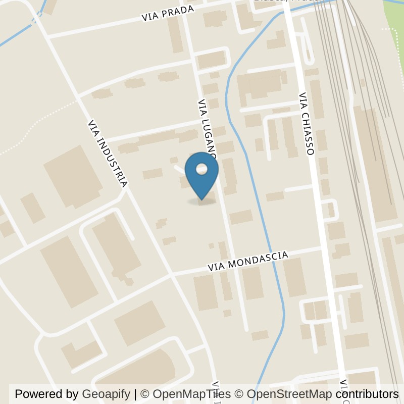 Map: location of Schena Factory Gym Sagl 2.0 in Biasca