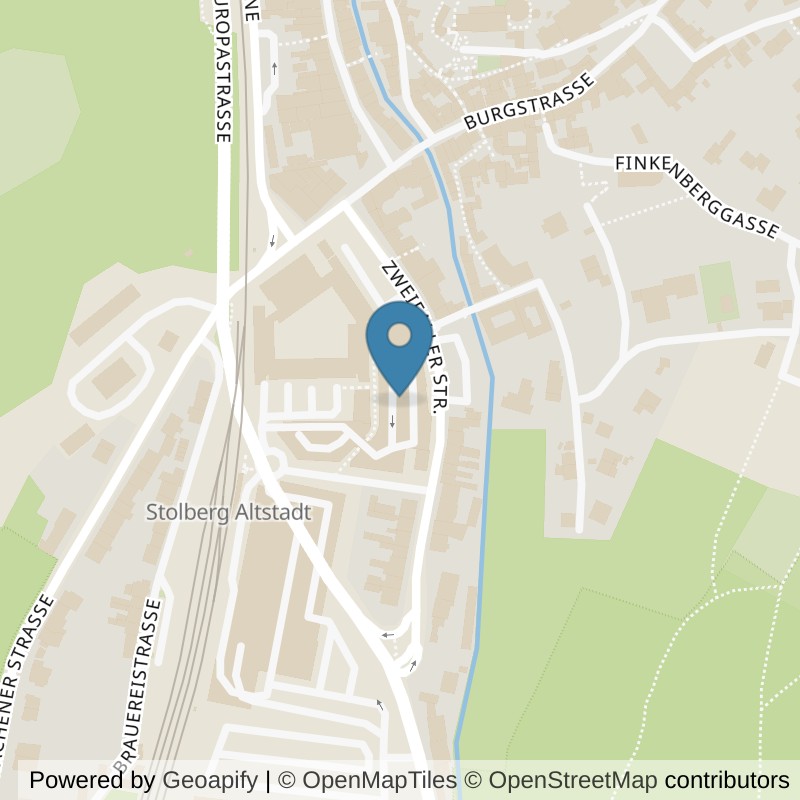 Map: location of Selection Fitness Stolberg in Stolberg