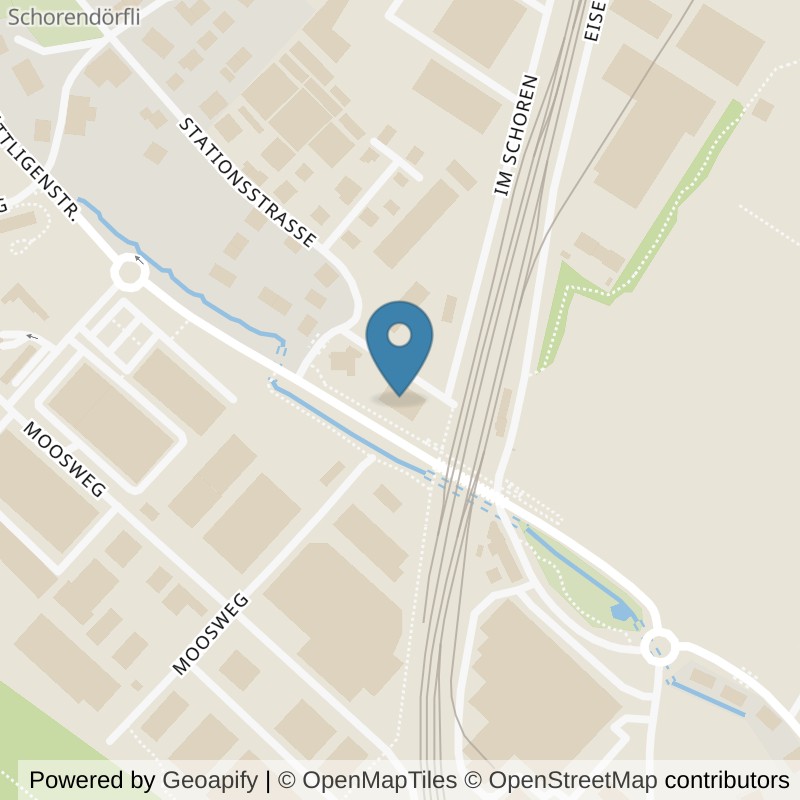 Map: location of self-fitness.ch AG (Gwatt) in Gwatt