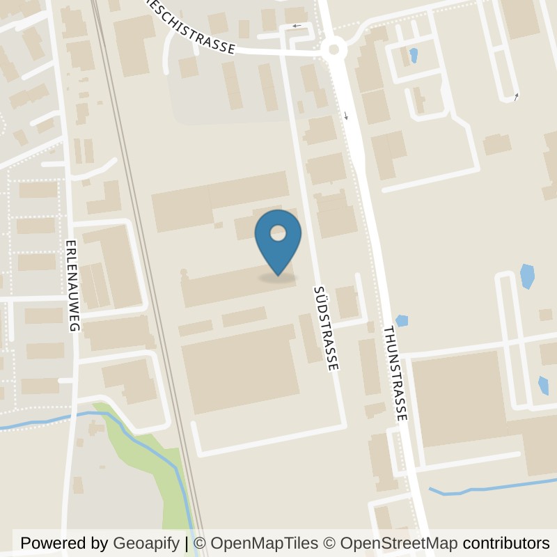 Map: location of self-fitness.ch Münsingen AG in Münsingen
