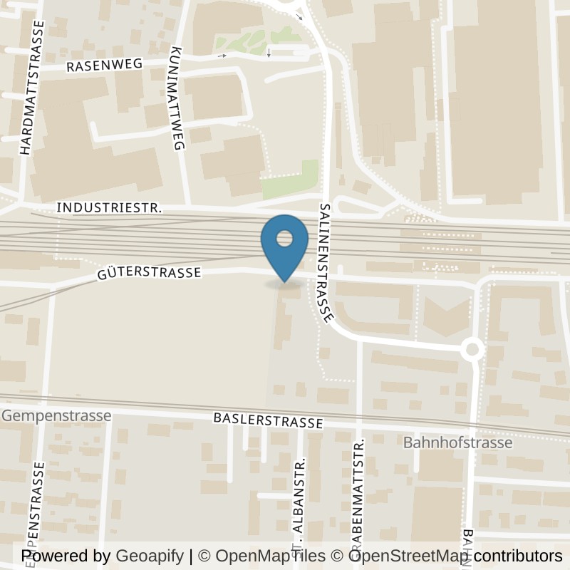Map: location of SETS AND REPS TRAINING CLUB in Pratteln