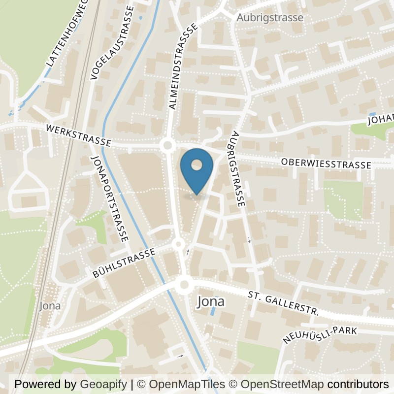 Map: location of She Fitness in Jona SG