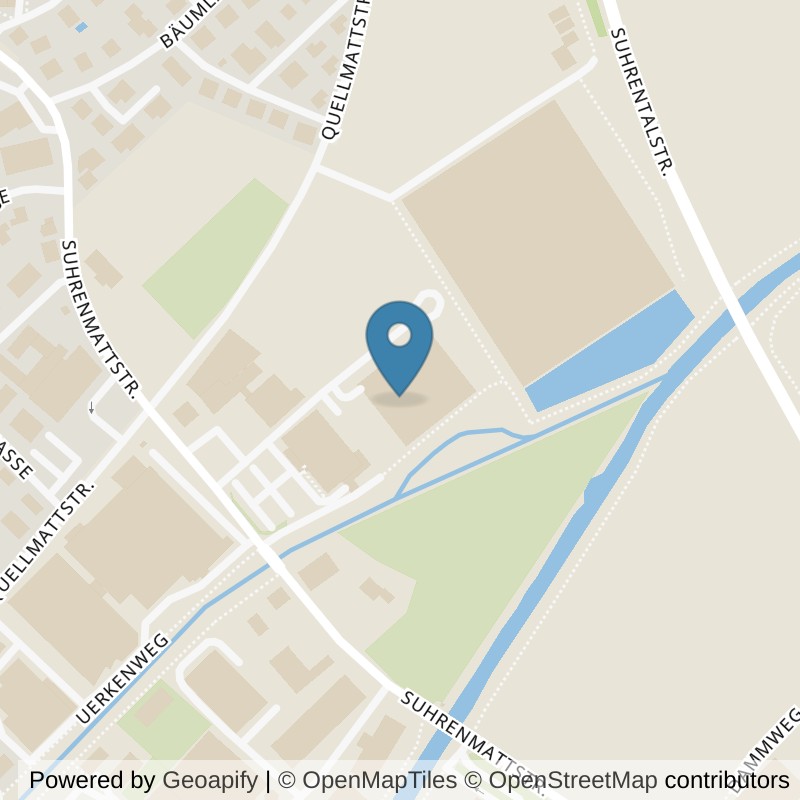 Map: location of Silverback Fitness in Unterentfelden