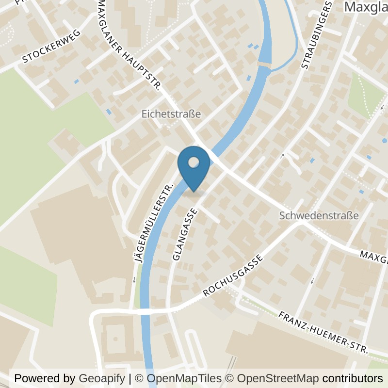 Map: location of Simply You Power Plate Training in Salzburg