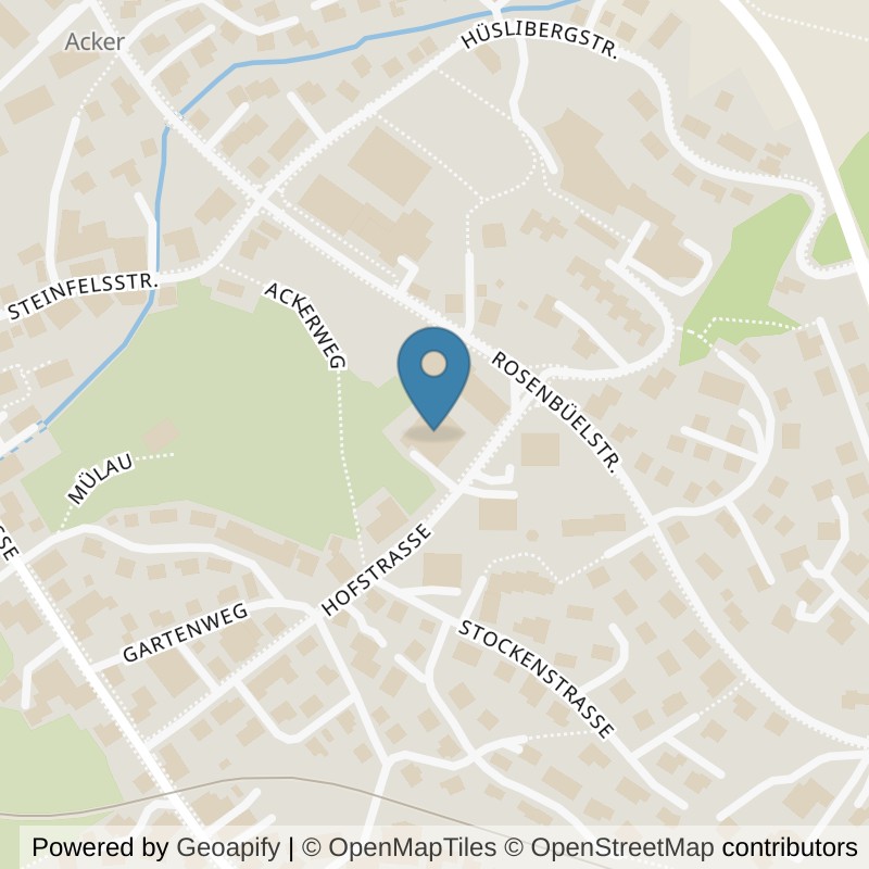 Map: location of SKEMA Body Gym Ebnat-Kappel in Ebnat-Kappel