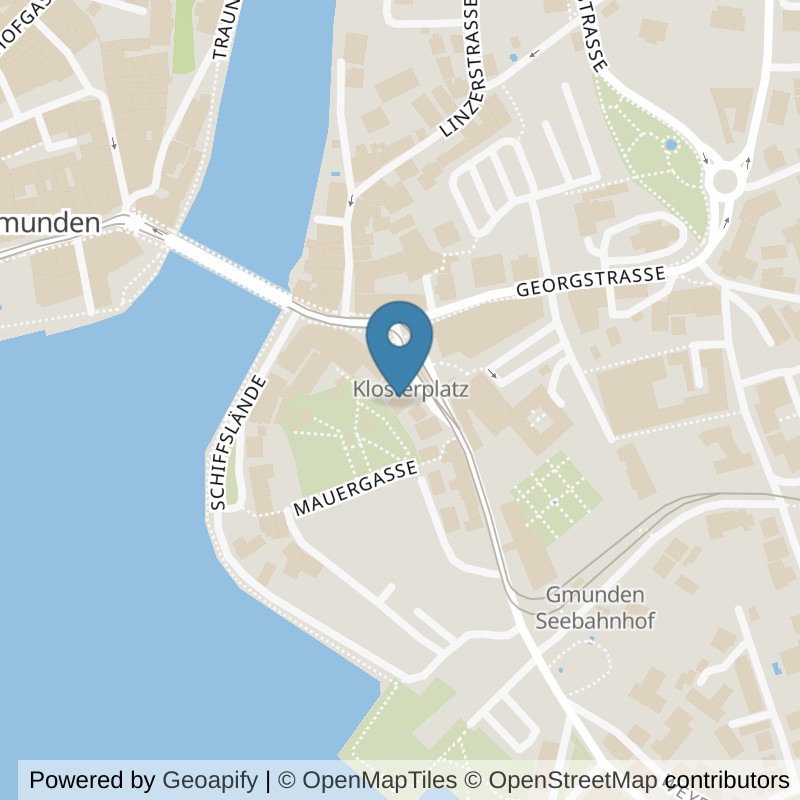 Map: location of SOFIT Sonja Huemer in Gmunden
