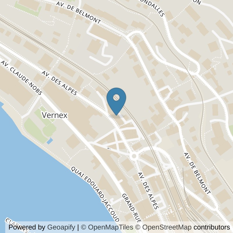 Map: location of Sorema Fitness & Bien-être pour femmes in Montreux