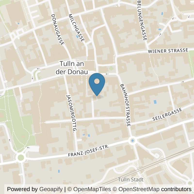 Map: location of Soul & Body Space BD e.U. in Tulln an der Donau
