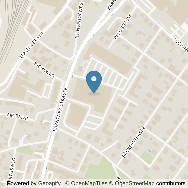 Map: location of Speedfit Villach in Villach