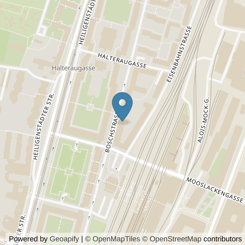 Map: location of Speedfit Wien 19 in Wien