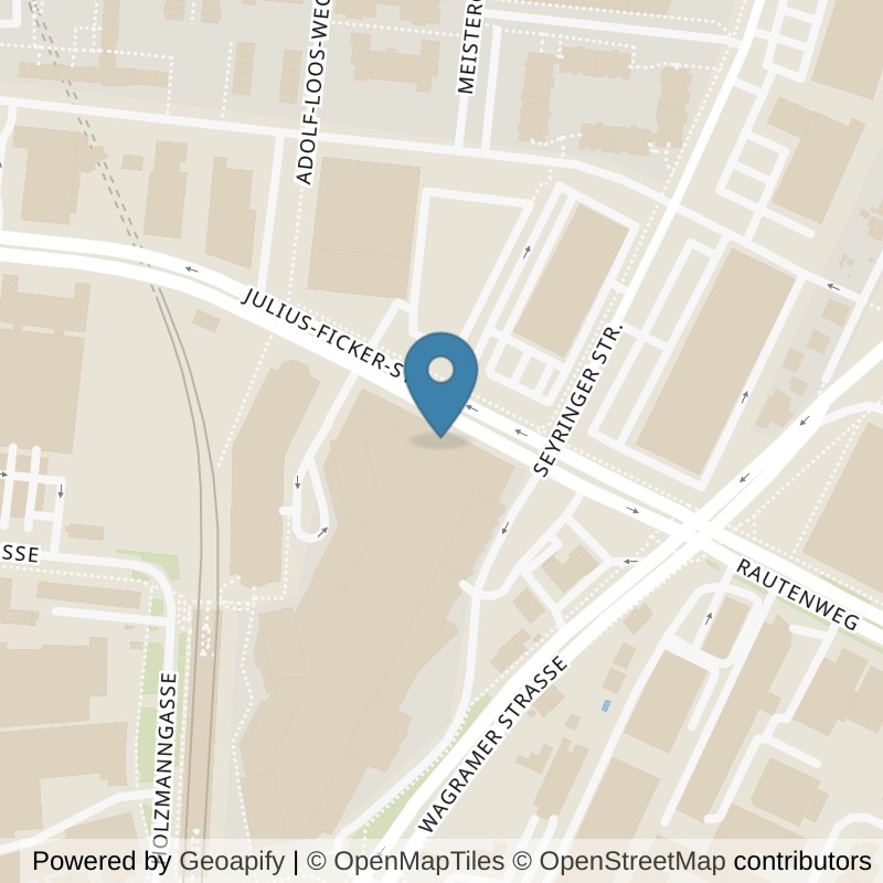Map: location of Speedfit Wien 21 Citygate in Wien