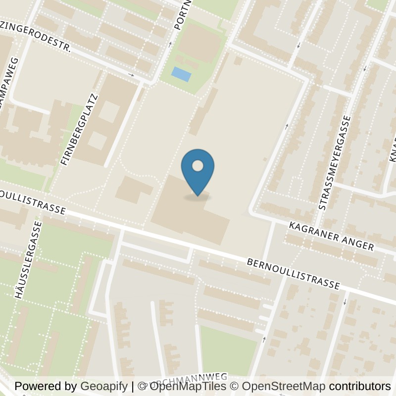 Map: location of Speedfit Wien 22 in Wien