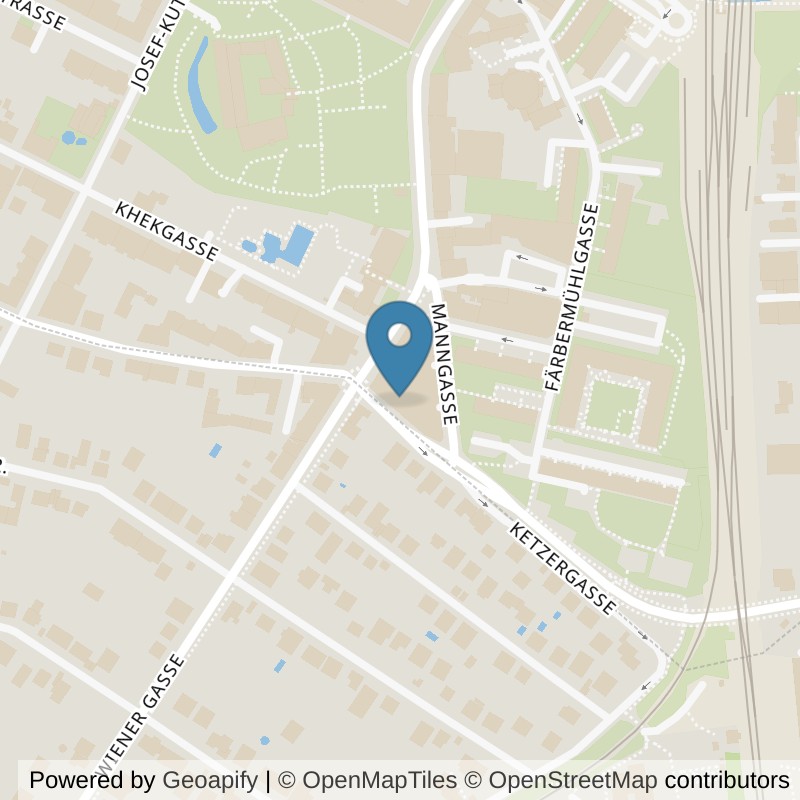 Map: location of Speedfit Wien 23 in Wien