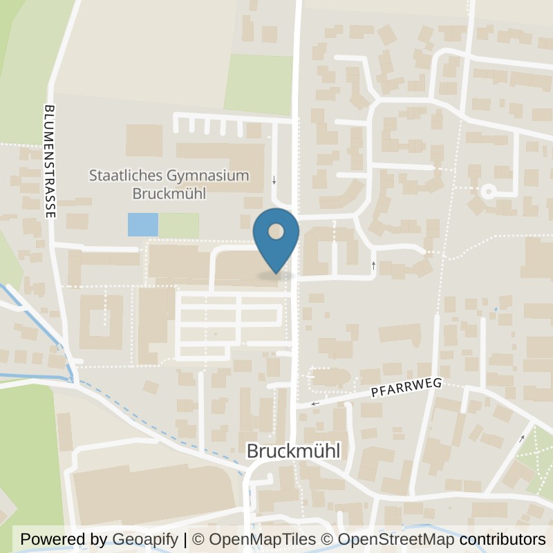 Map: location of speedfitness Bruckmühl in Bruckmühl