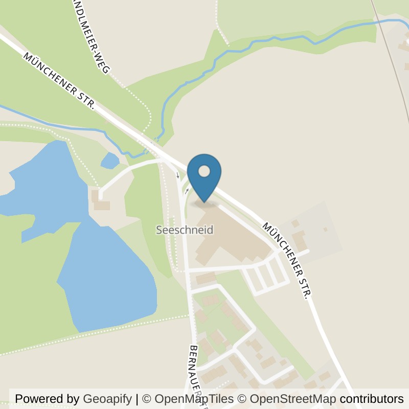 Map: location of speedfitness Grafing in Grafing bei München