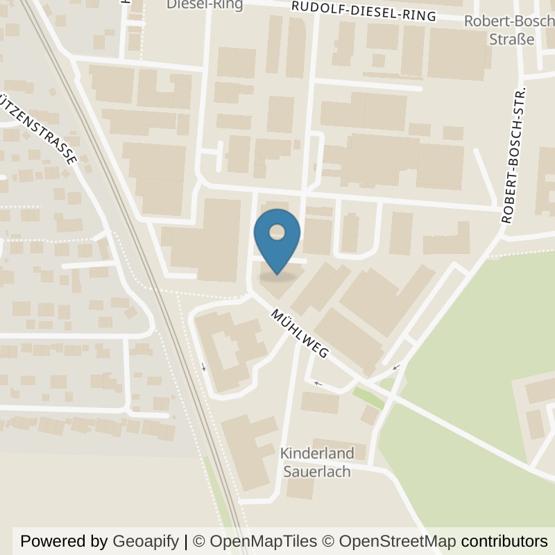 Map: location of speedfitness Sauerlach in Sauerlach