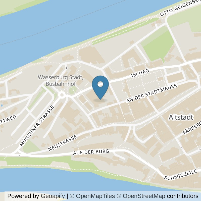 Map: location of speedfitness Wasserburg in Wasserburg am Inn