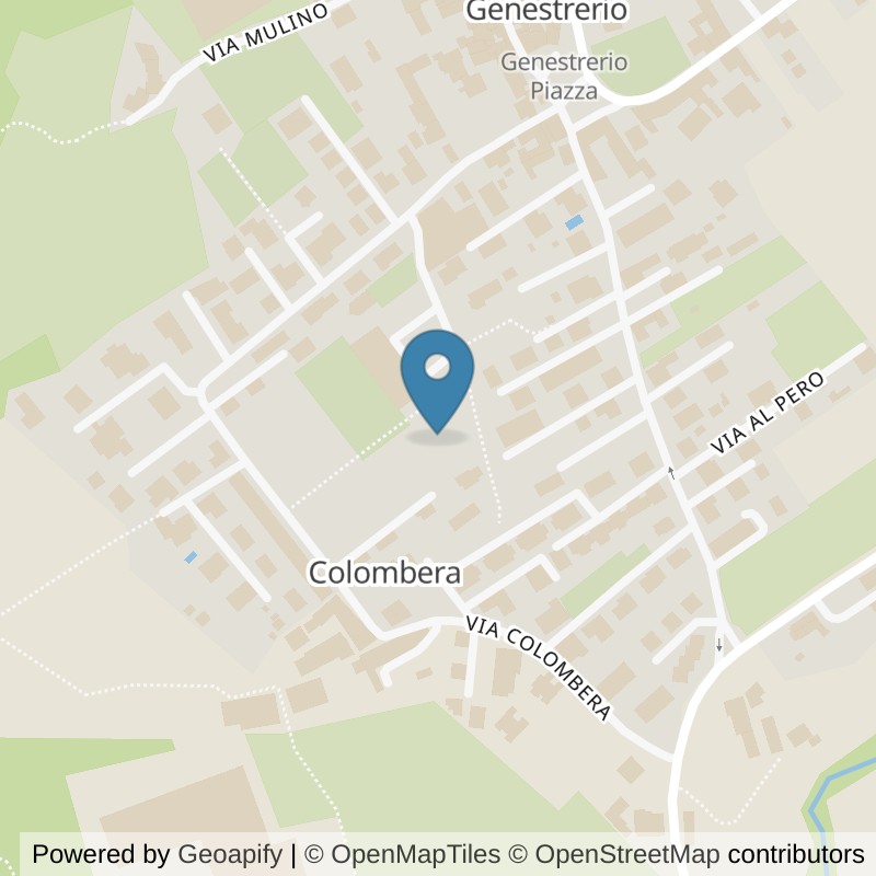 Map: location of SportAcademy in Genestrerio