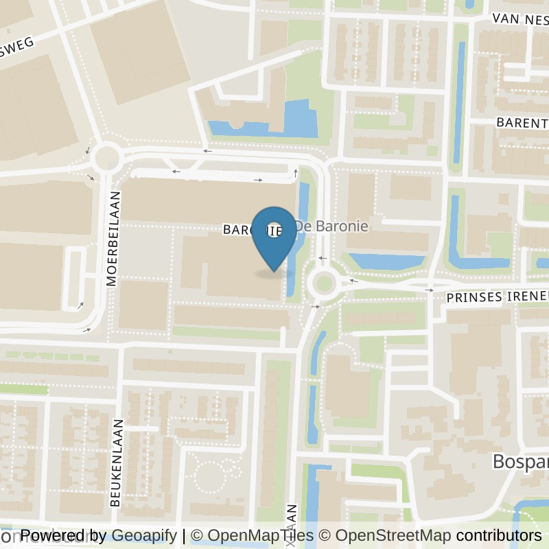 Map: location of SportCity Alphen aan den Rijn in Alphen aan den Rijn