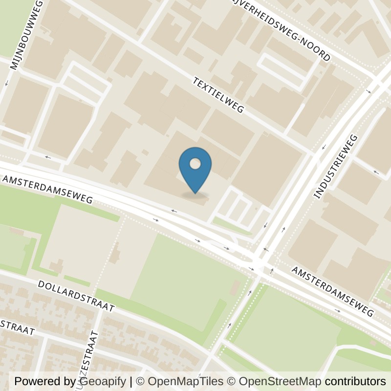 Map: location of SportCity Amersfoort Amsterdamseweg in Amersfoort