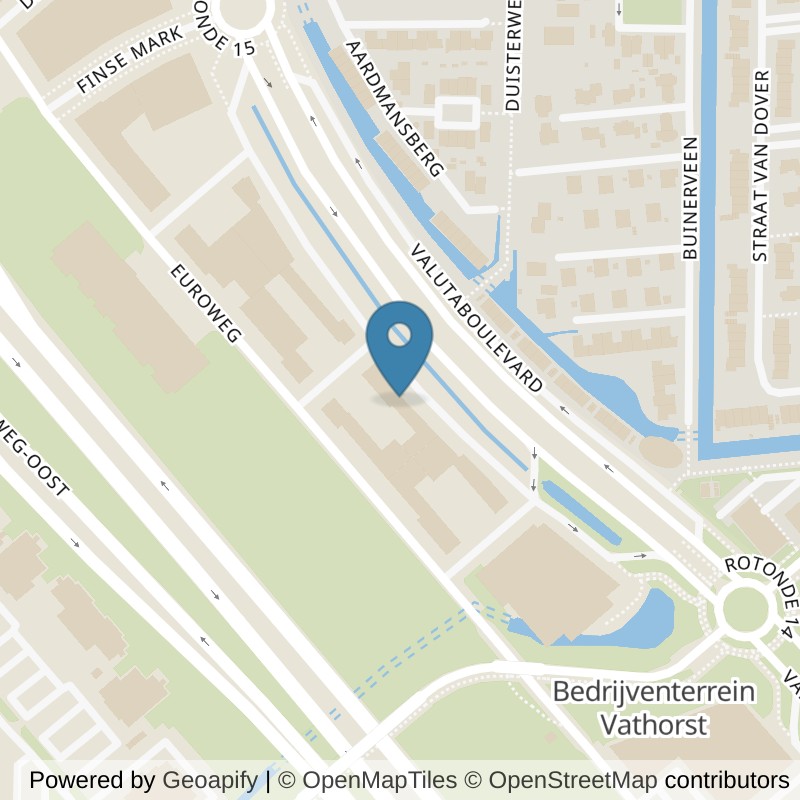 Map: location of SportCity Amersfoort Noord in Amersfoort