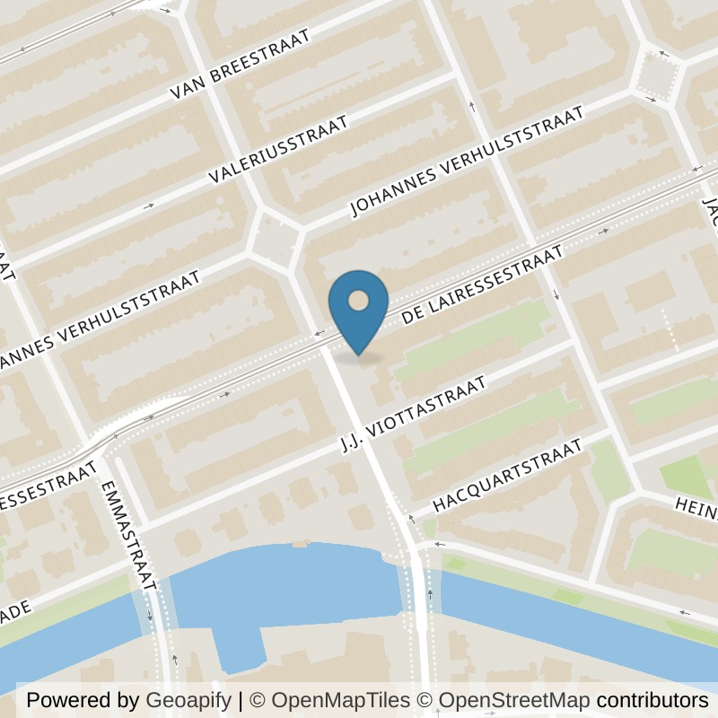 Map: location of SportCity Amsterdam Cornelis Schuytstraat in Amsterdam