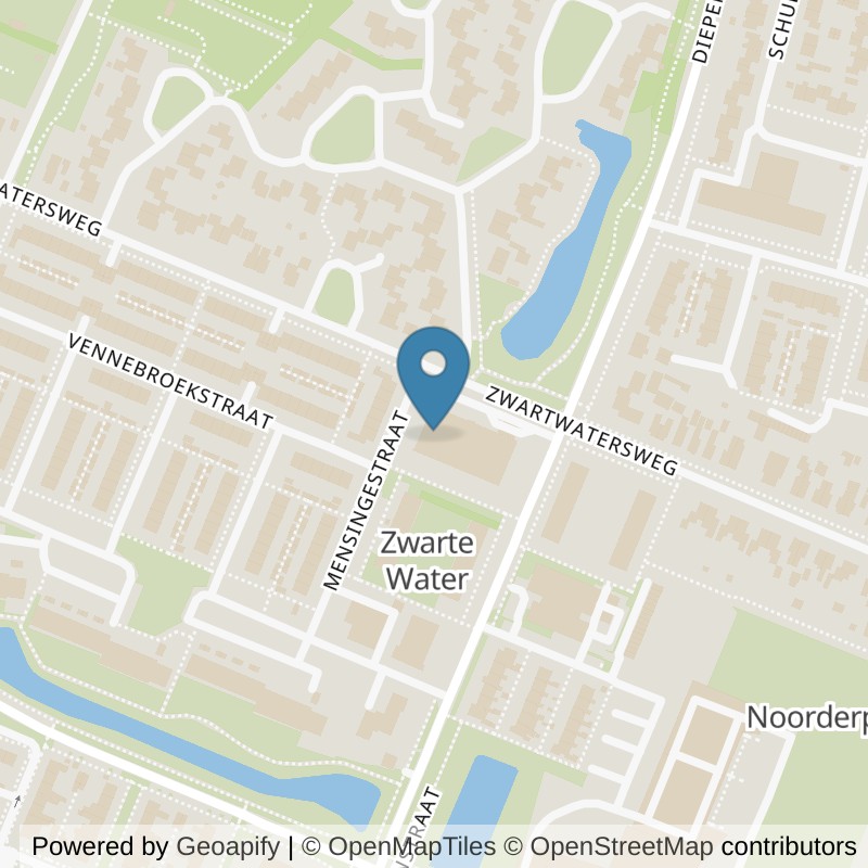 Map: location of SportCity Assen in Assen