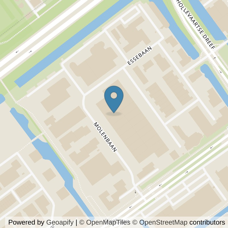Map: location of SportCity Capelle a/d IJssel in Capelle aan den IJssel