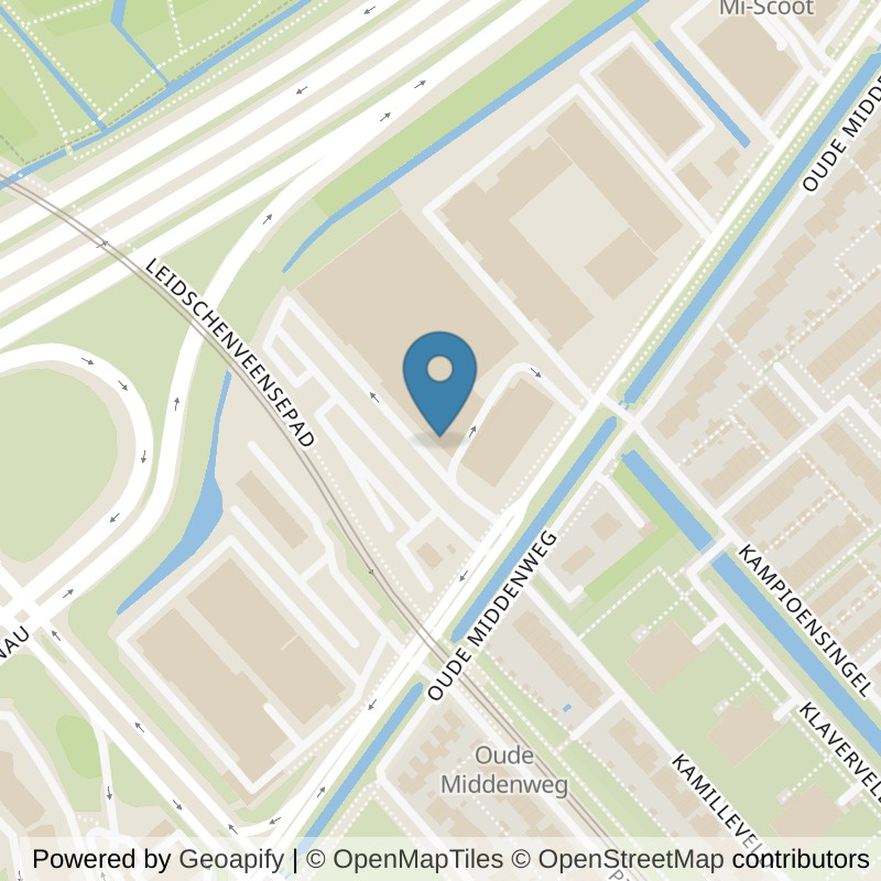 Map: location of SportCity Den Haag Leidschenveen in Den Haag