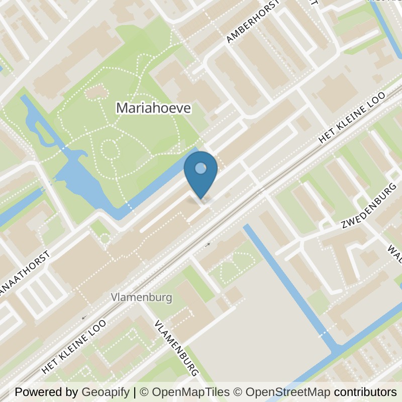 Map: location of SportCity Den Haag Mariahoeve in Den Haag