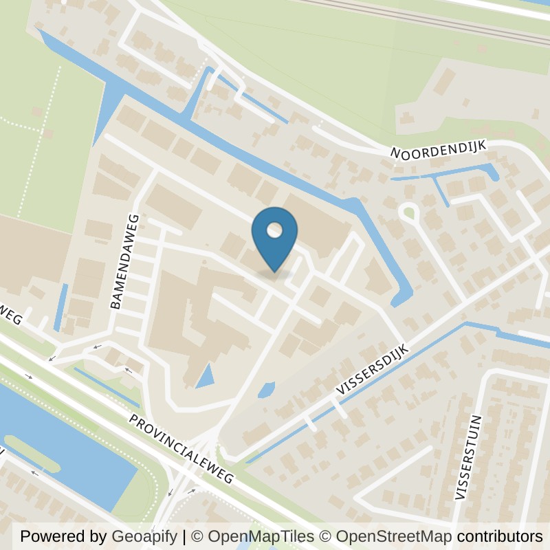 Map: location of SportCity Dordrecht Vissersdijk in Dordrecht