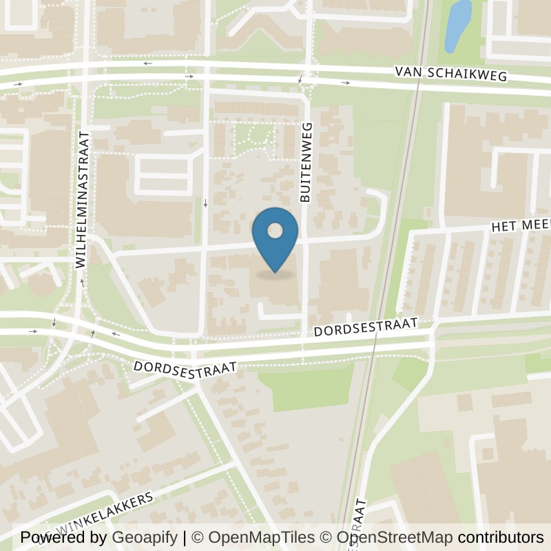 Map: location of SportCity Emmen in Emmen