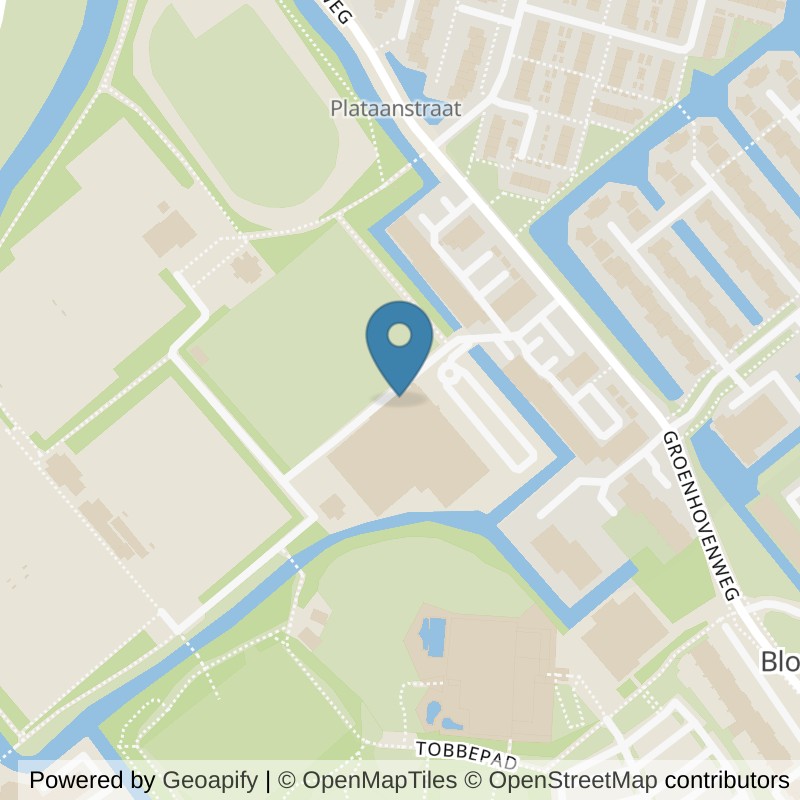 Map: location of SportCity Gouda in Gouda