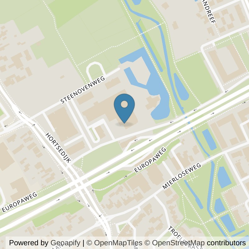 Map: location of SportCity Helmond in Helmond