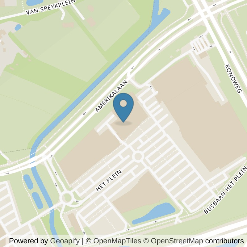 Map: location of SportCity Hengelo in Hengelo