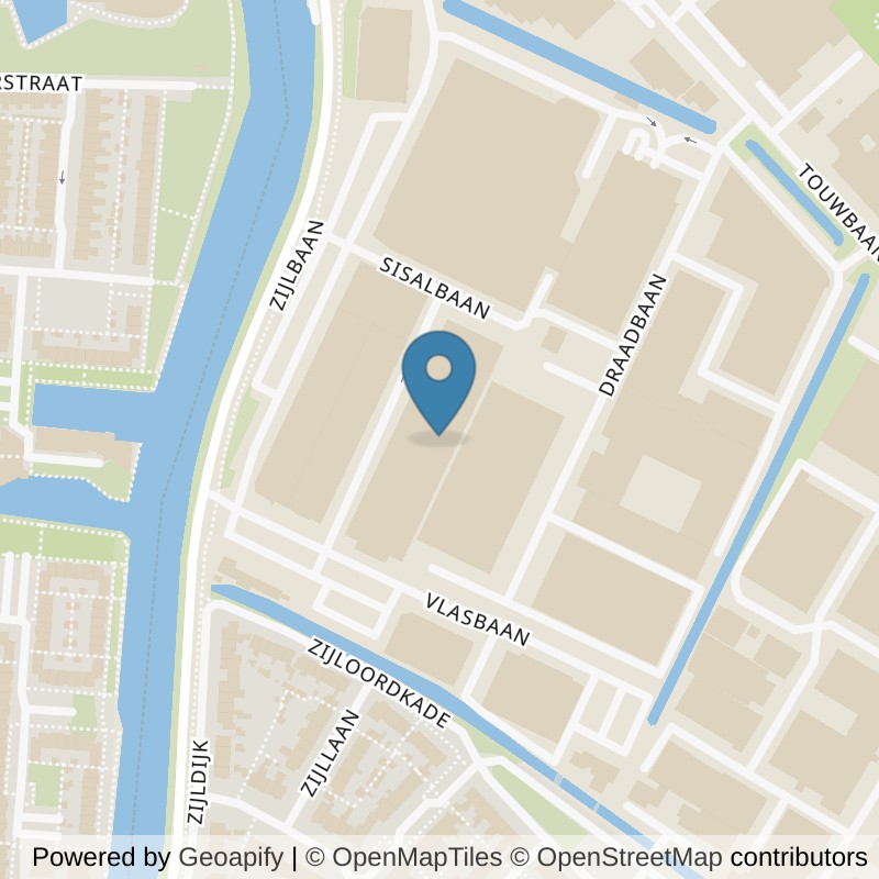 Map: location of SportCity Leiderdorp Vlasbaan in Leiderdorp