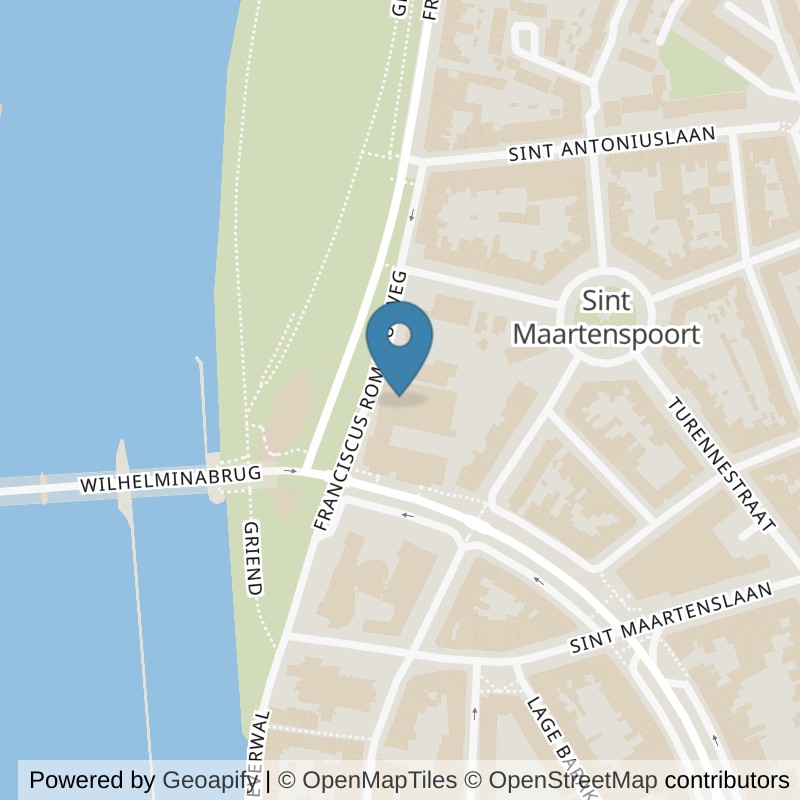 Map: location of SportCity Maastricht in Maastricht