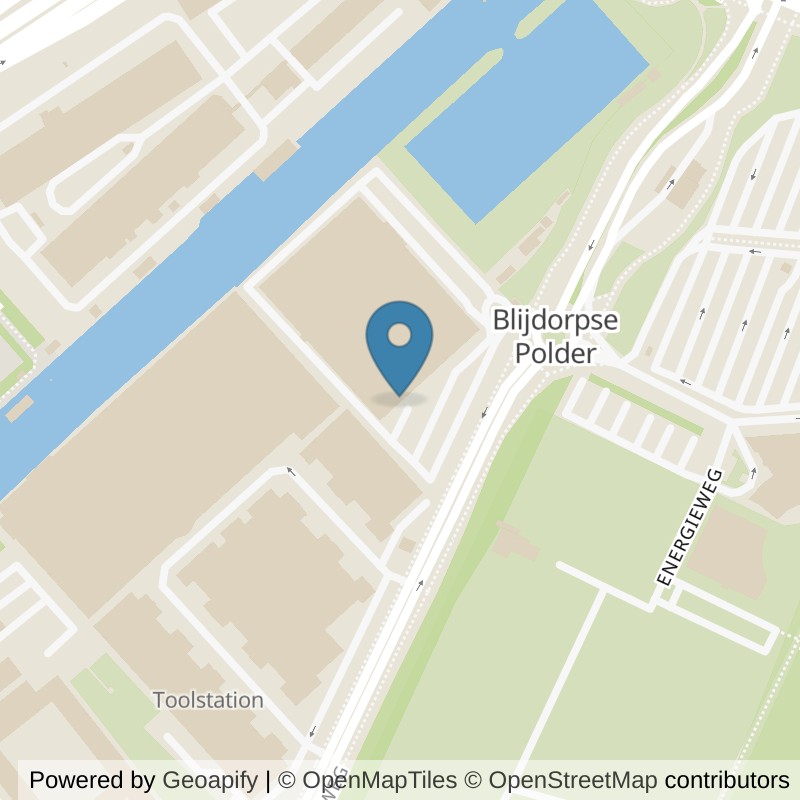 Map: location of SportCity Rotterdam Blijdorp in Rotterdam